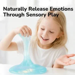 Mideer Perłowa masa sensoryczna Pearly Putty - blue wave