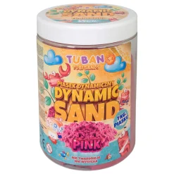 Tuban Piasek Dynamiczny - różowy, 1 kg