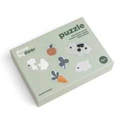 Done by Deer Pierwsze puzzle dwuelementowe Farma Tiny Farm