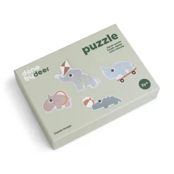 Done by Deer Pierwsze puzzle Zwierzątka na Placu Zabaw Playground