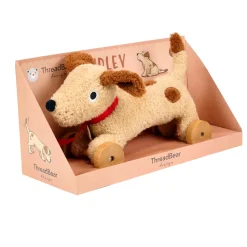 ThreadBear Design Piesek na kółkach do ciągnięcia - Dudley
