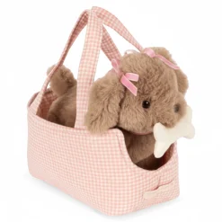 Konges slojd Piesek w torebce - pink check