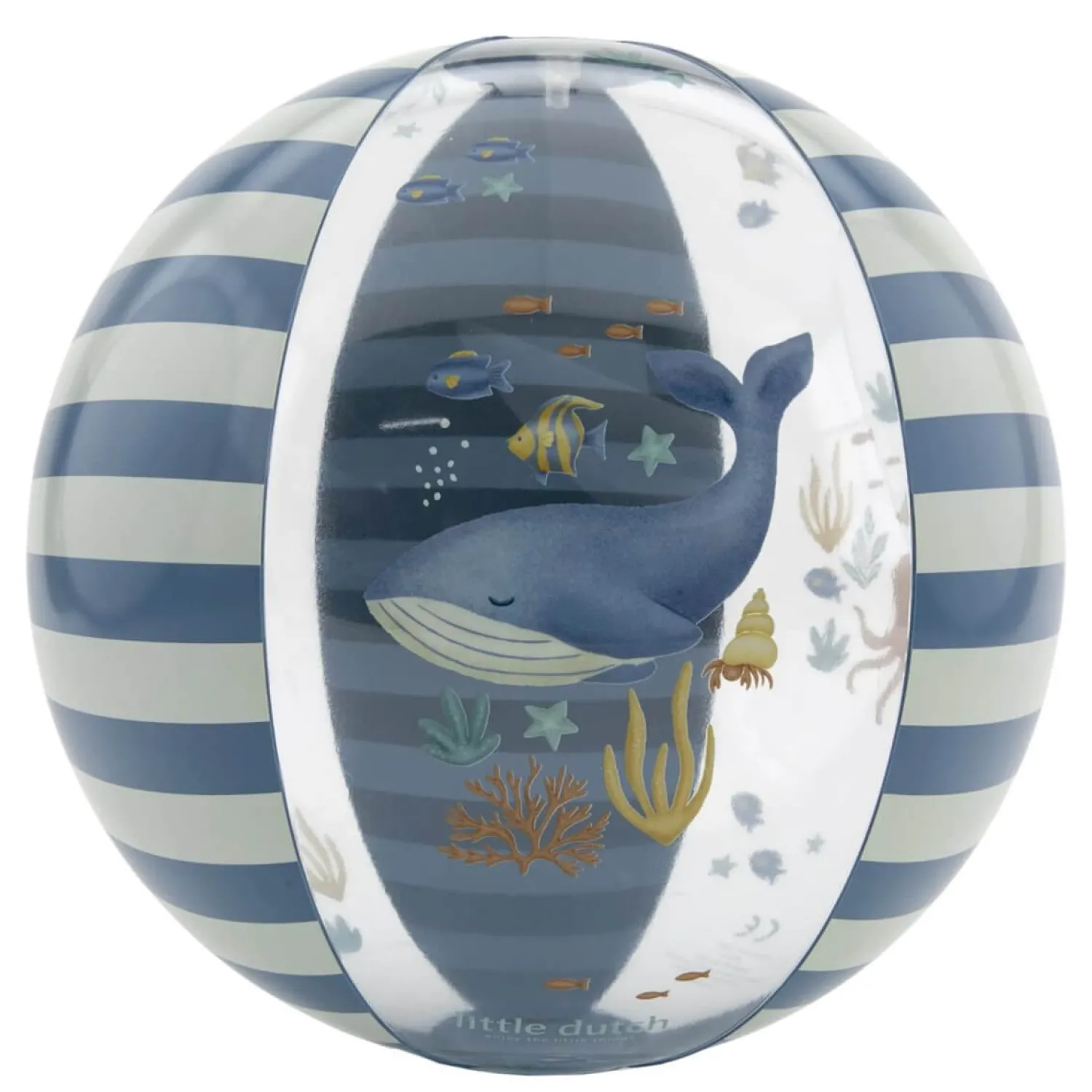Little Dutch Piłka plażowa Ocean World 35cm
