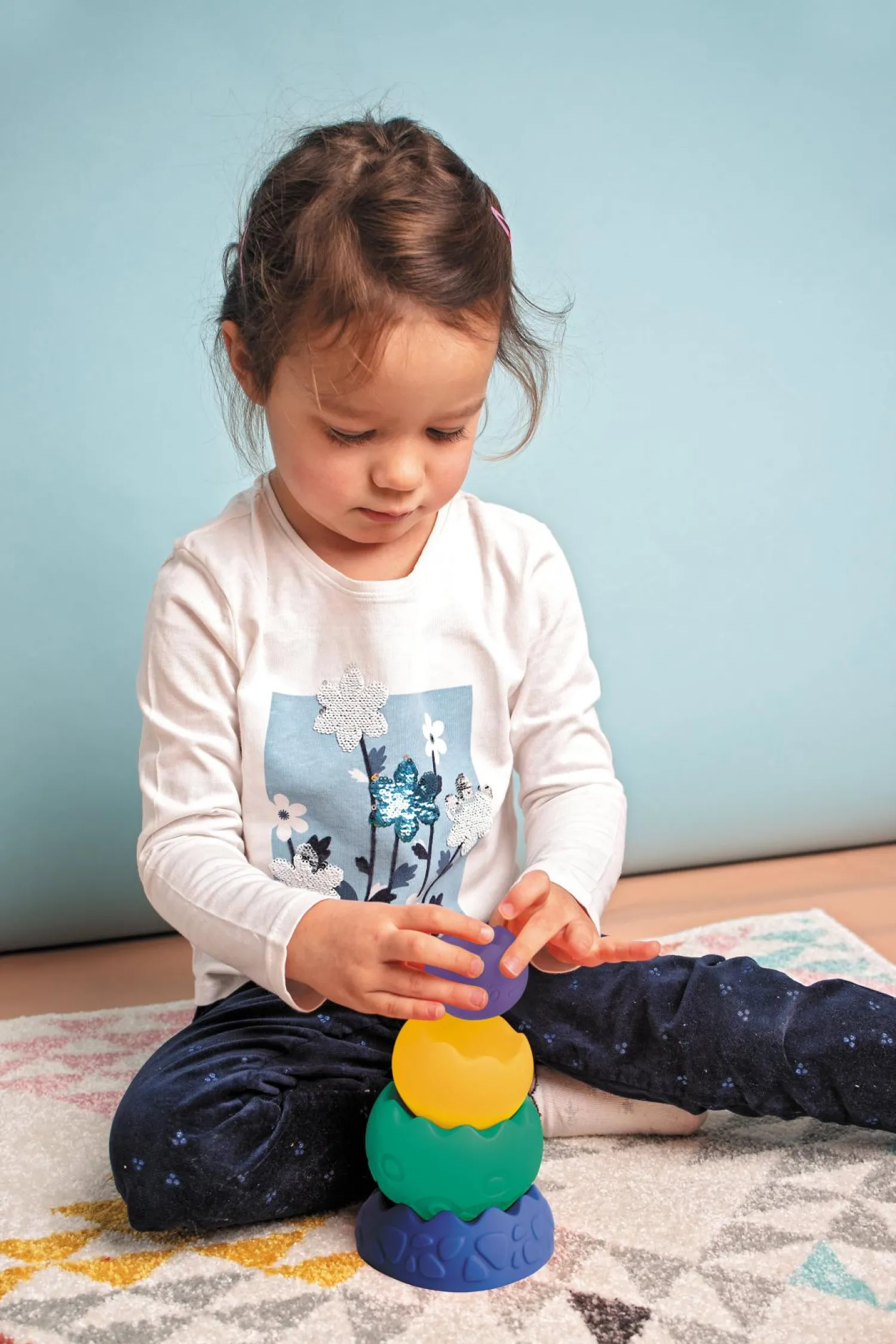 Mom's Care Piramida Sensoryczna pastelowa