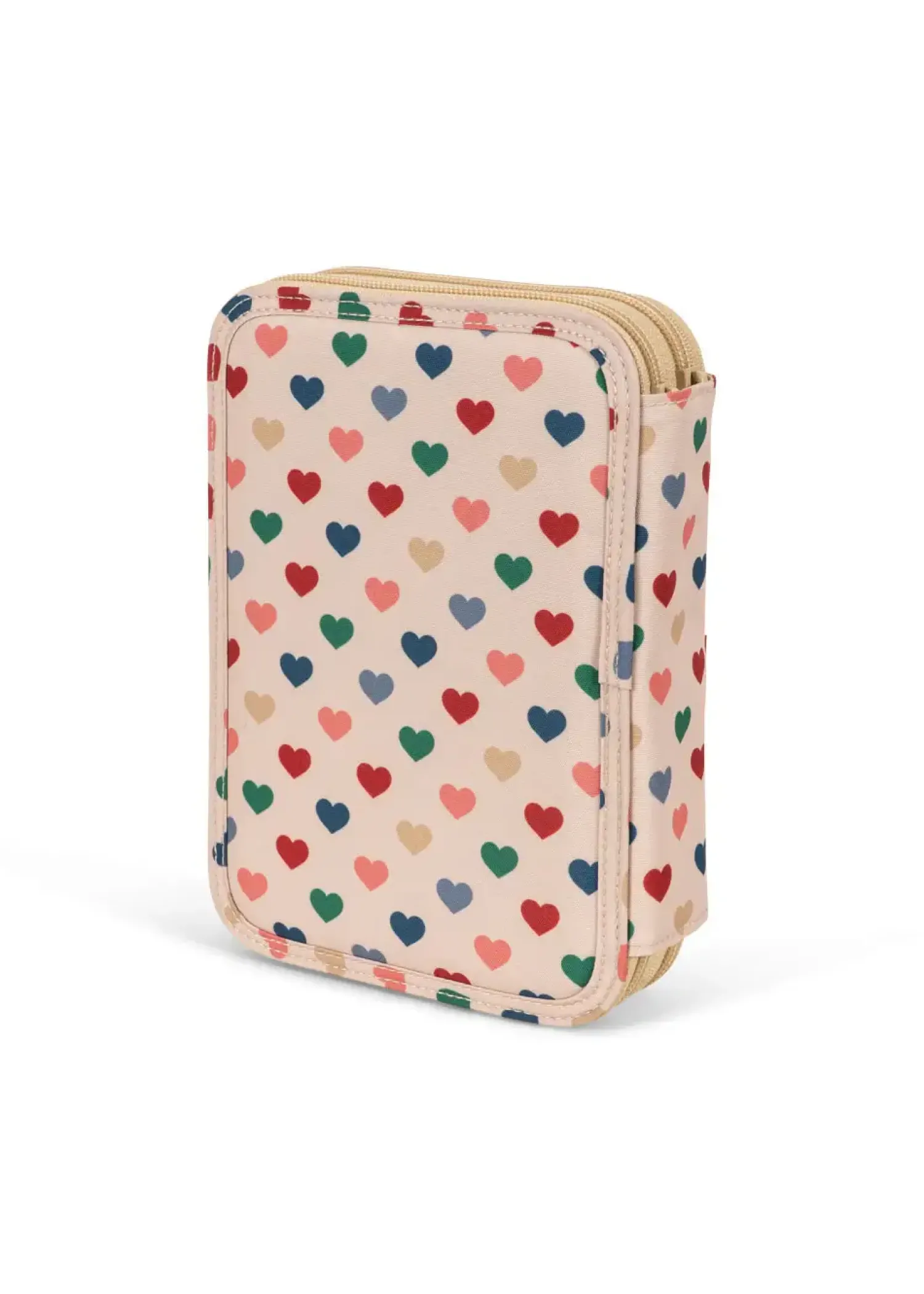 Dzieci Konges slojd Piórnik Clover z wyposażeniem - coeur colorè frappe