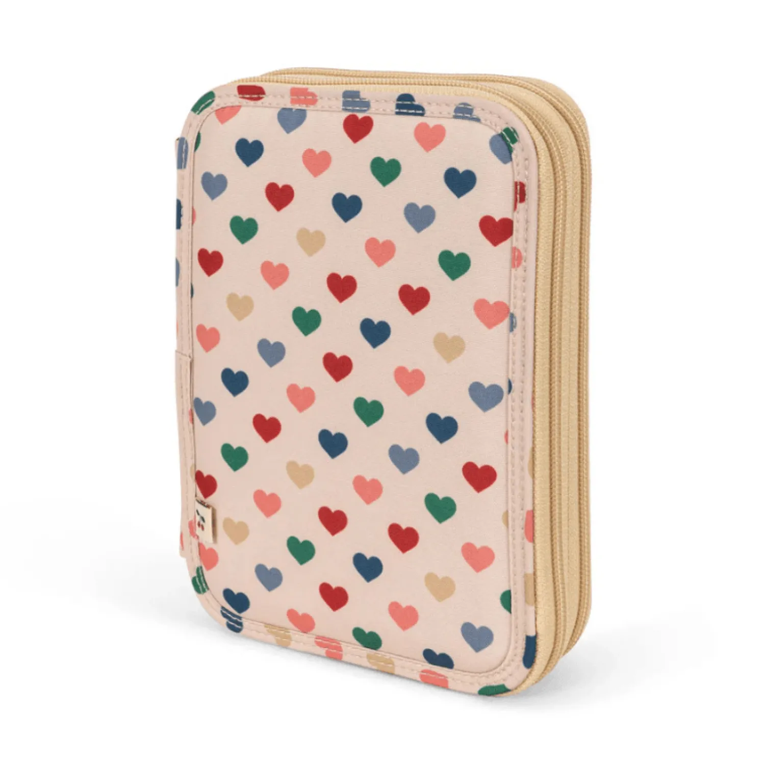 Dzieci Konges slojd Piórnik Clover z wyposażeniem - coeur colorè frappe