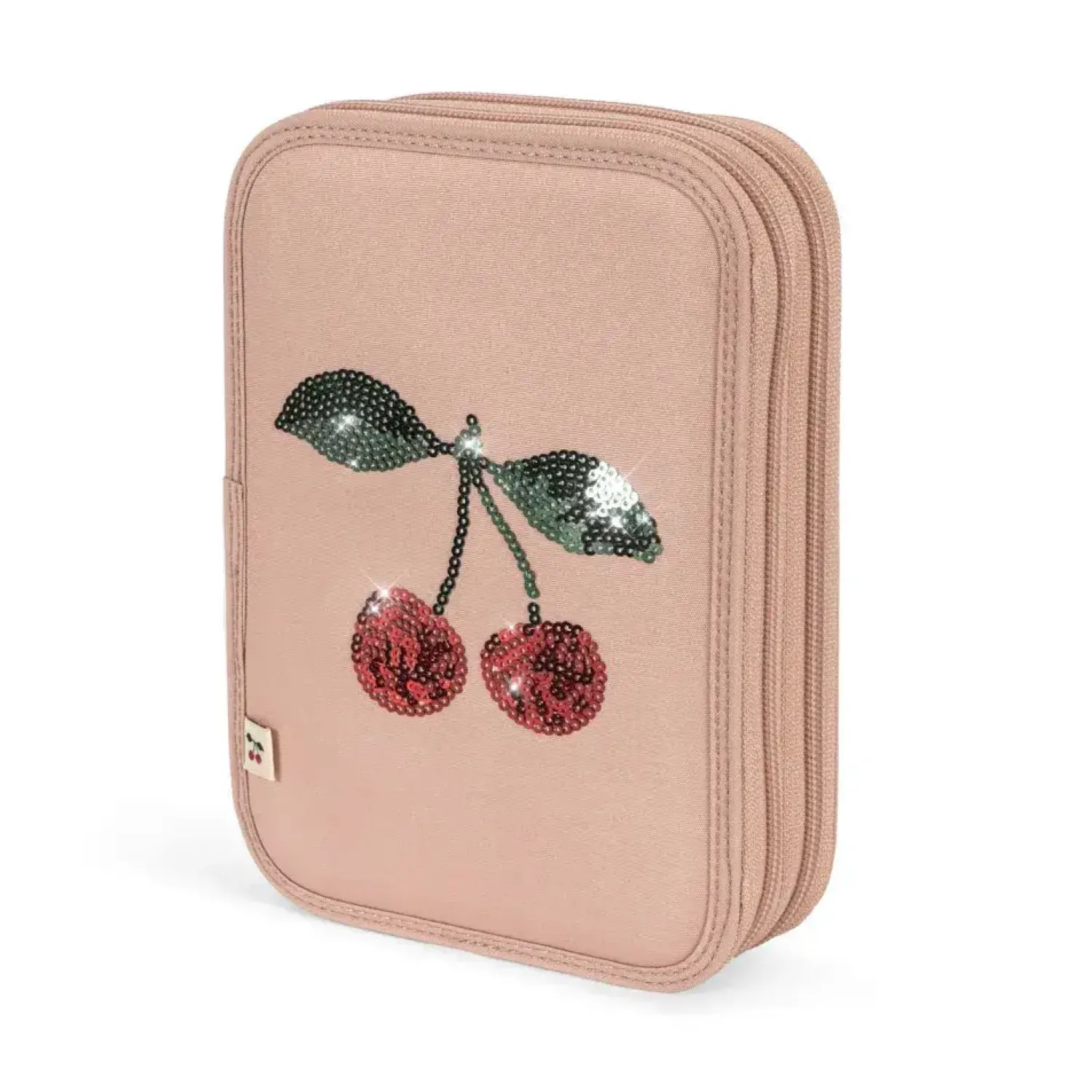 Dzieci Konges slojd Piórnik Clover z wyposażeniem - cherry