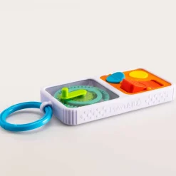 Fat Brain Toys PlayTab Go - Sensoryczne Kwadraty z zawieszką