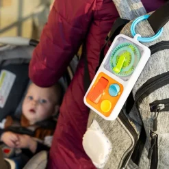 Fat Brain Toys PlayTab Go - Sensoryczne Kwadraty z zawieszką