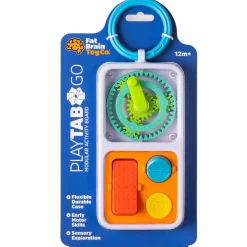 Fat Brain Toys PlayTab Go - Sensoryczne Kwadraty z zawieszką