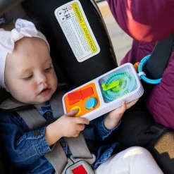 Fat Brain Toys PlayTab Go - Sensoryczne Kwadraty z zawieszką