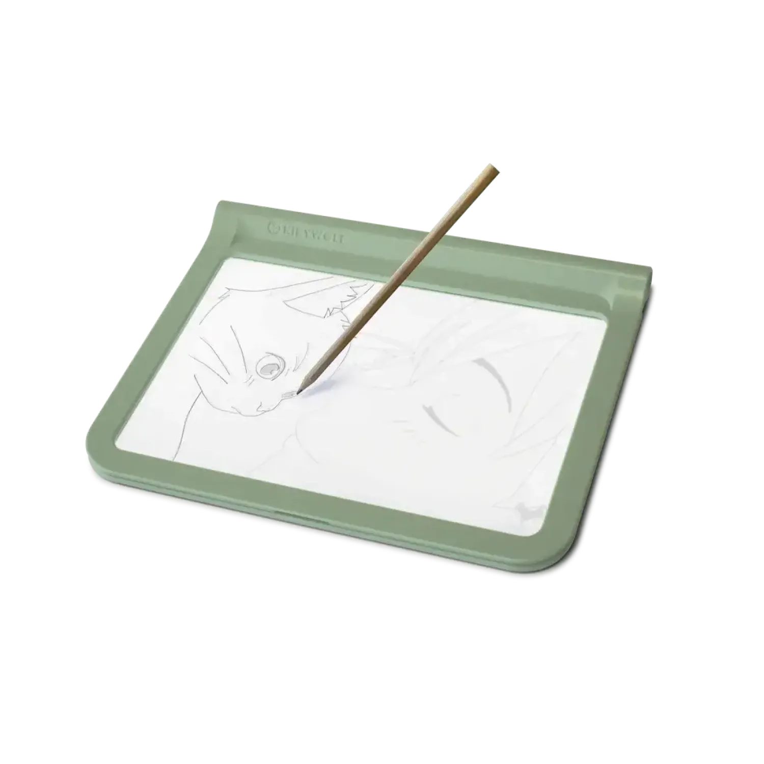Kidywolf Podświetlany tablet do nauki pisania i rysowania KIDYDRAW-PRO - zielony
