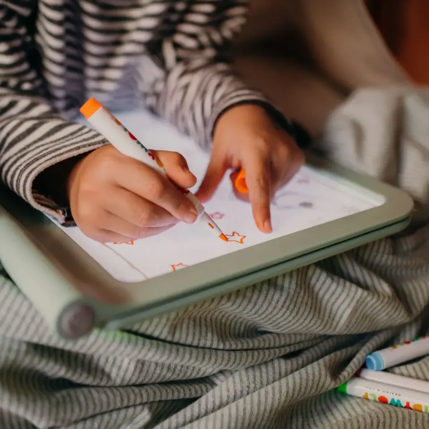Kidywolf Podświetlany tablet do nauki pisania i rysowania KIDYDRAW-PRO - zielony