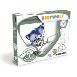 Kidywolf Podświetlany tablet do nauki pisania i rysowania KIDYDRAW-PRO - zielony