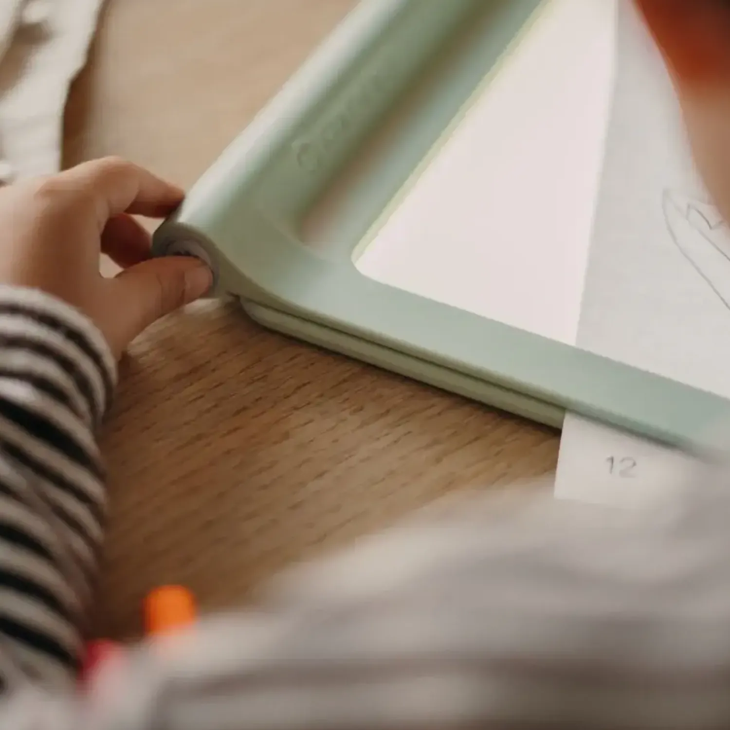 Kidywolf Podświetlany tablet do nauki pisania i rysowania KIDYDRAW-PRO - zielony