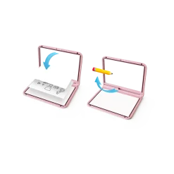 Kidywolf Podświetlany tablet do nauki pisania i rysowania KIDYDRAW-PRO - różowy