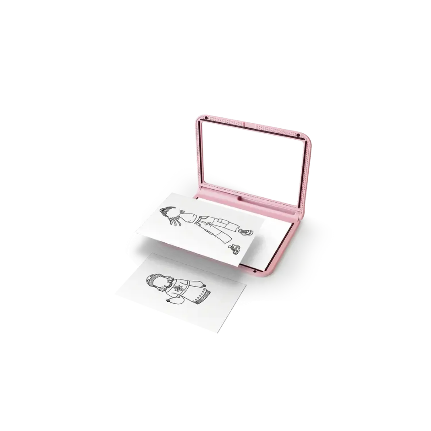 Kidywolf Podświetlany tablet do nauki pisania i rysowania KIDYDRAW-PRO - różowy
