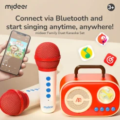 Mideer Podwójny zestaw karaoke