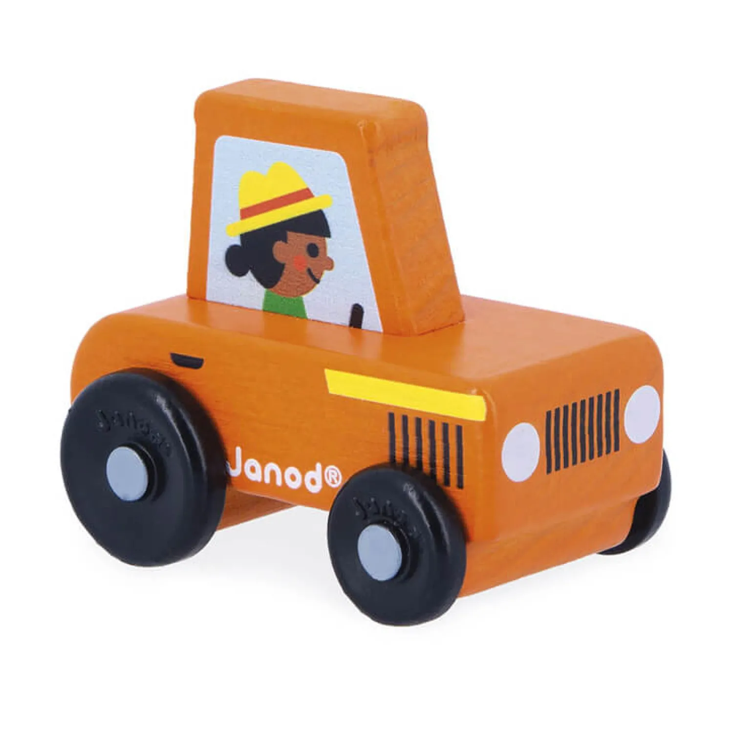 Janod Pojazd Traktor Wieś Cross Roads 12m+