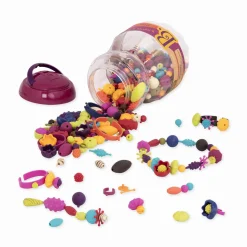 B.Toys Pop-Arty! – zestaw do tworzenia biżuterii – 500 elementów