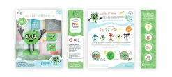 Glo Pals Postać do kąpieli Pippa - zestaw z dwiema kostkami sensorycznymi świecącymi w wodzie