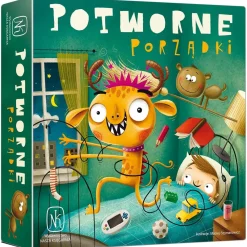 Wydawnictwo Nasza Księgarnia Potworne porządki - Gra planszowa
