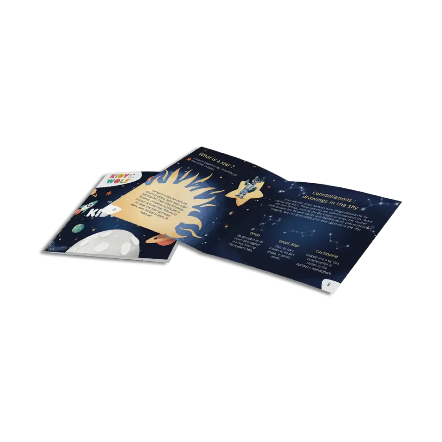 Kidywolf Projektor KIDYSTAR - Galaktyka
