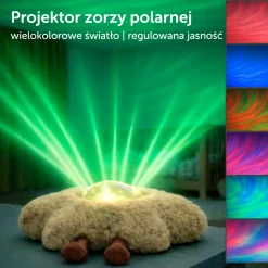 Dzieci Zazu Projektor zorzy polarnej Gaia Beige
