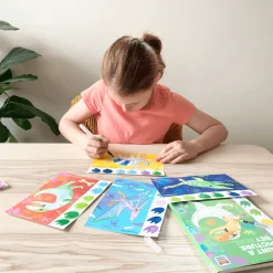 Tiger Tribe Przenośne kolorowanki wodne – Dinozaury