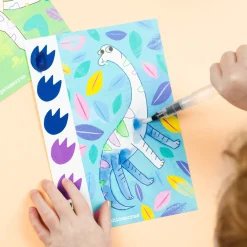 Tiger Tribe Przenośne kolorowanki wodne – Dinozaury