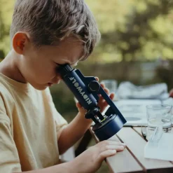 Kidywolf Przenośny mikroskop KIDYMICROSCOPE - granatowy