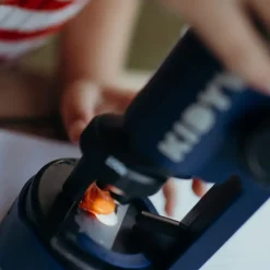 Kidywolf Przenośny mikroskop KIDYMICROSCOPE - granatowy