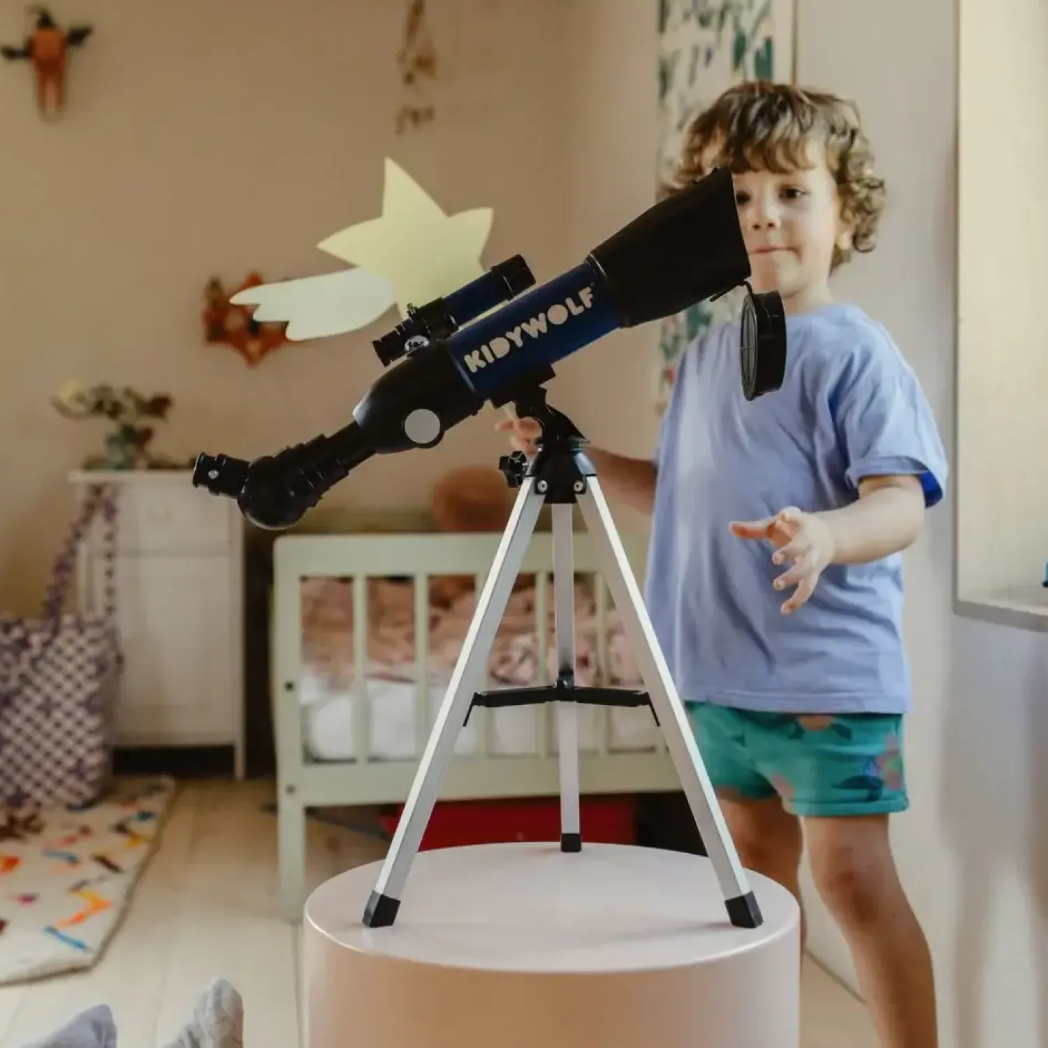 Kidywolf Przenośny teleskop KIDYTELESCOPE