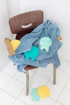 QUUT Przyssawki antypoślizgowe do wanny meduzy Grippi Jellyfish - Minty yellow