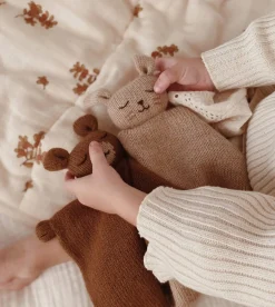 Main Sauvage Przytulaczek z wełny aplaki - teddy nut