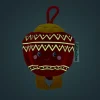 Lilliputiens Przytulanka bombka dwustronna elf - bombka różowa