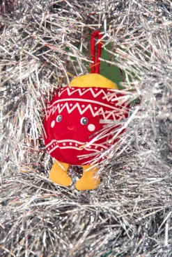 Lilliputiens Przytulanka bombka dwustronna elf - bombka różowa