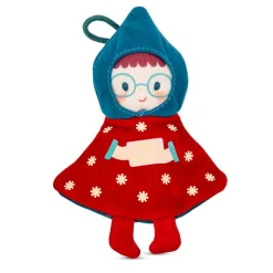 Lilliputiens Przytulanka bombka dwustronna elf - choinka czerwona