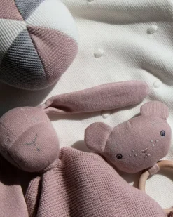 Effiki Przytulanka Doudou z bawełny organicznej - Róż