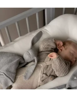 Effiki Przytulanka Doudou z bawełny organicznej - Szarość