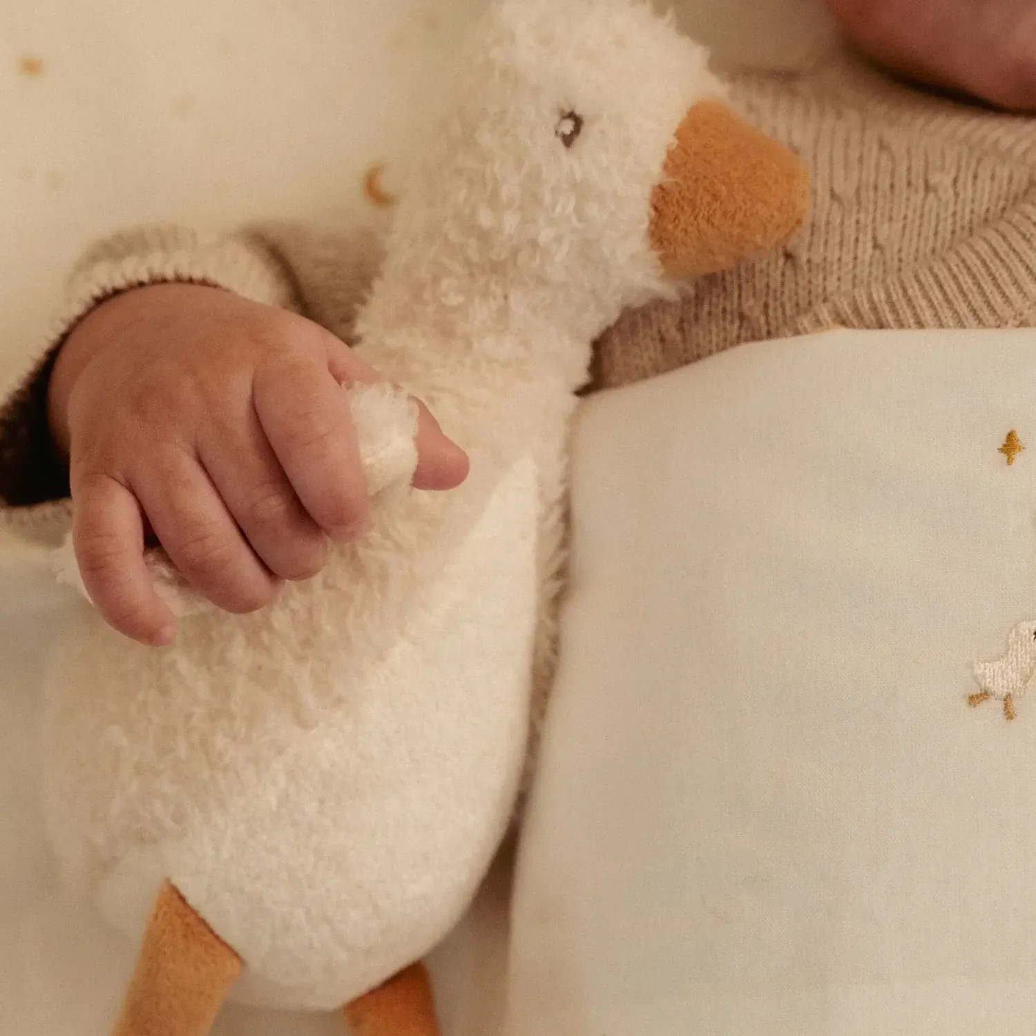 Little Dutch Przytulanka gąska 17 cm Newborn Naturals