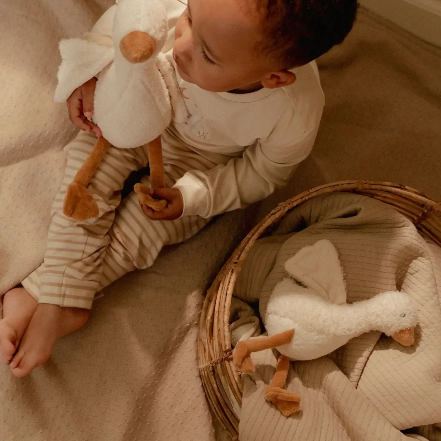 Little Dutch Przytulanka gąska 17 cm Newborn Naturals