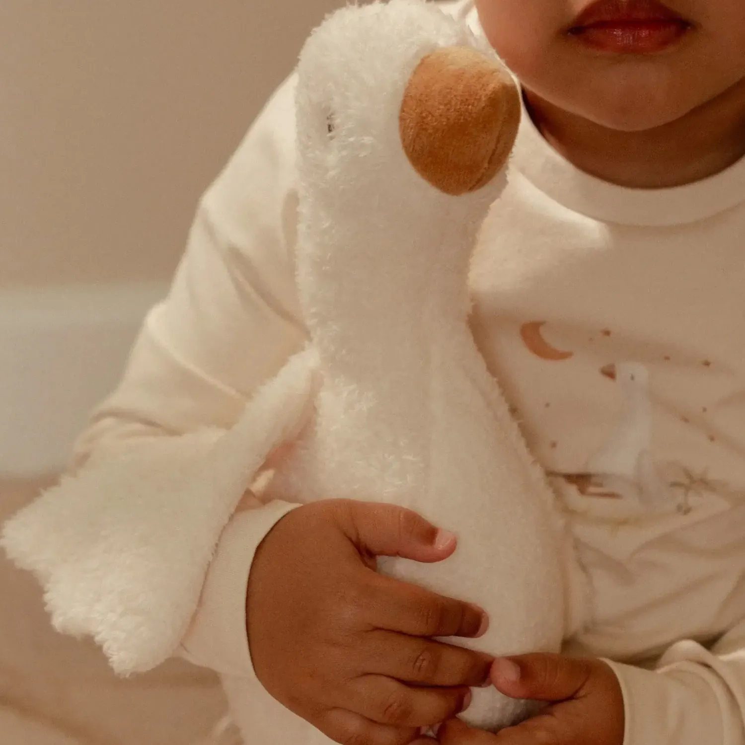 Little Dutch Przytulanka gąska 25 cm Newborn Naturals