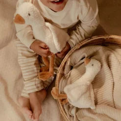 Little Dutch Przytulanka gąska 25 cm Newborn Naturals
