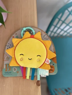 B.Toys Przywieszka sensoryczna dla niemowląt - Słoneczko