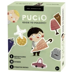 Wydawnictwo Nasza Księgarnia Pucio. Gdzie to położyć?