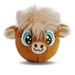 Bouncibles Puszysta piłeczka Hank - Brown Cow