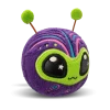 Bouncibles Puszysta piłeczka Zoggo - Purple Alien