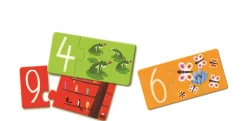 Djeco Puzzle łączenie liczb i liter
