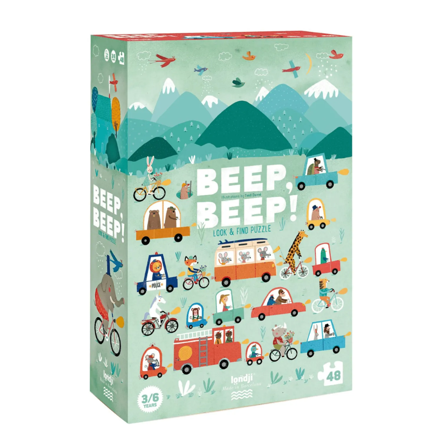 Londji Puzzle dla dzieci, BEEP BEEP!